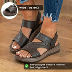Wunderbar verarbeitete orthopädische Sandalen