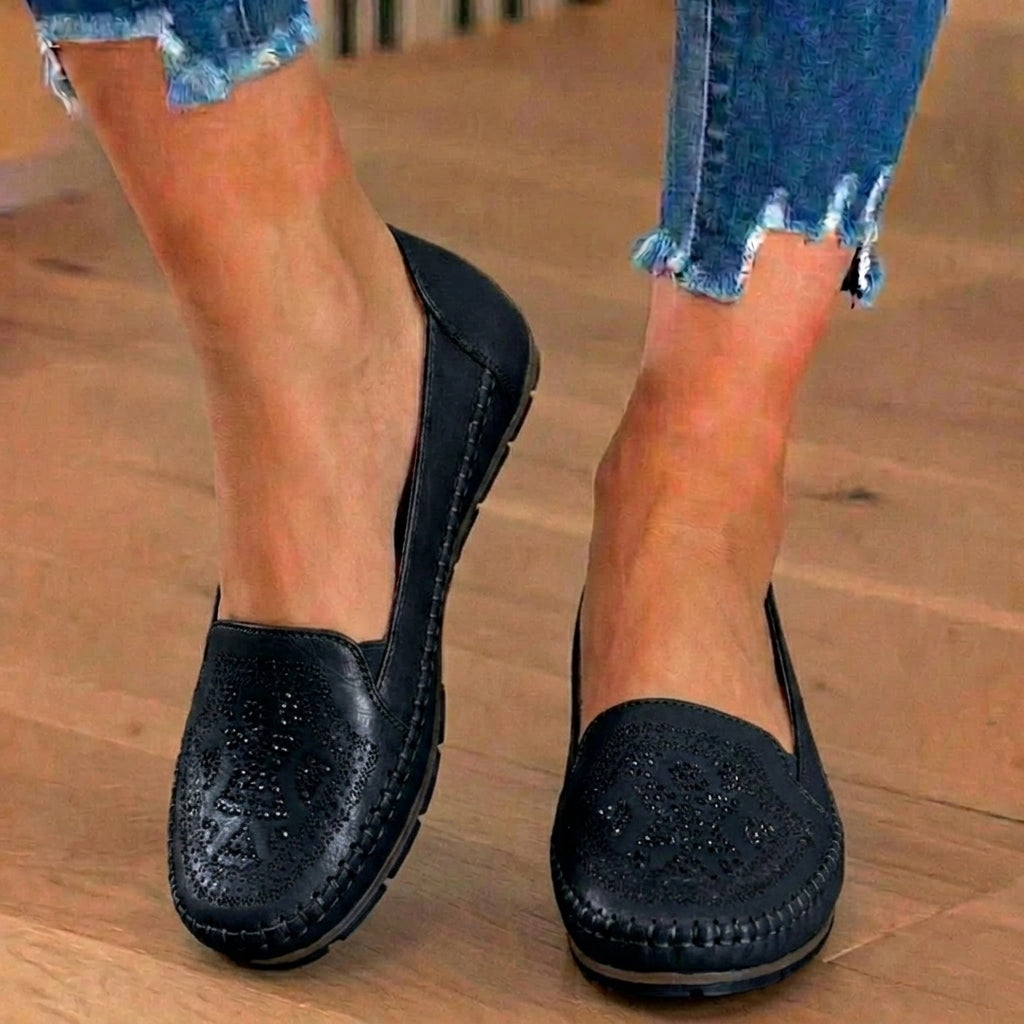 Vintage inspirierte Orthopädische Schuhe