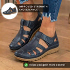Vintage inspirierte Orthopädische Sandalen