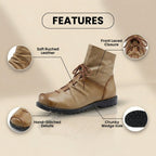 Klassische Orthopädische Stiefel mit zeitlosem Stil