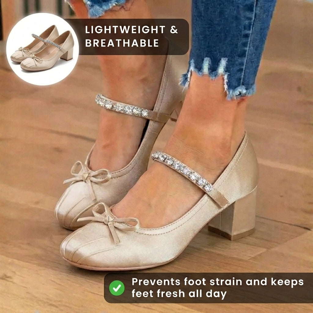 Klassische Orthopädische Absatzschuhe mit zeitlosem Stil