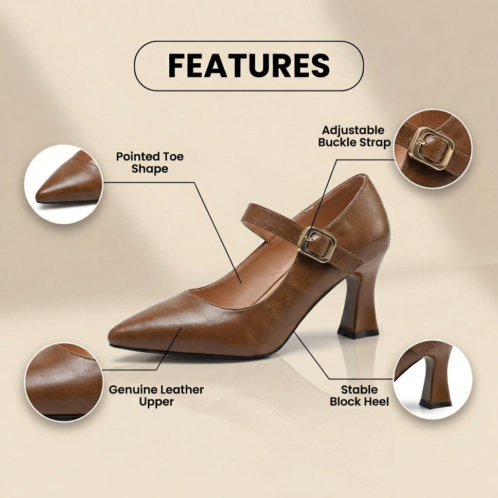 Elegante orthopädische Absätze für jeden Schritt