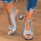 Vintage inspirierte Orthopädische Sandalen