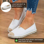 Von Vintage inspirierte orthopädische Ballerinas