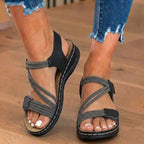Klassische Orthopädische Sandalen mit zeitlosem Stil