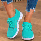 Orthopädische Strick-Sneaker - atmungsaktives Mesh-Design und Slip-On-Komfort