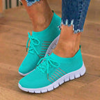 Orthopädische Strick-Sneaker - atmungsaktives Mesh-Design und Slip-On-Komfort