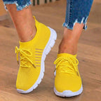 Orthopädische Strick-Sneaker - atmungsaktives Mesh-Design und Slip-On-Komfort