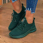 Orthopädische Strick-Athletic-Sneaker - Sockenpassform-Konstruktion und strukturierte Sohle