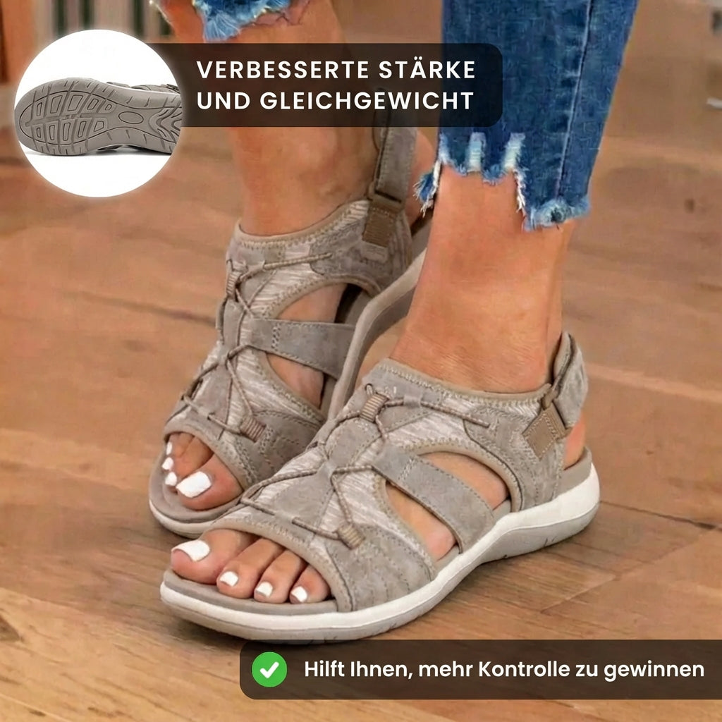 Orthopädische Sport-Mesh-Sandalen - Multi-Riemen verstellb
