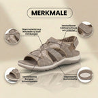 Orthopädische Sport-Mesh-Sandalen - Multi-Riemen verstellb