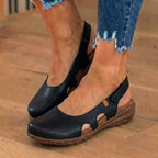 Orthopädische Leder-Spitzenschuhe - Seitlicher Ausschnitt-Detail