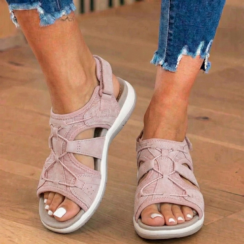 Orthopädische Sport-Mesh-Sandalen - Multi-Riemen verstellb
