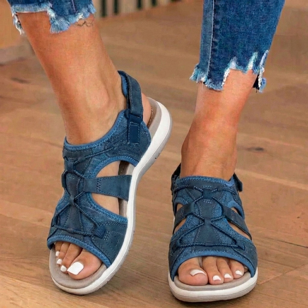 Orthopädische Sport-Mesh-Sandalen - Multi-Riemen verstellb