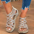 Orthopädische Gladiator-Sandalen - Multi-Riemen-Knöcheldesign