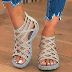 Orthopädische Gladiator-Sandalen - Multi-Riemen-Knöcheldesign