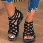 Orthopädische Gladiator-Sandalen - Multi-Riemen-Knöcheldesign