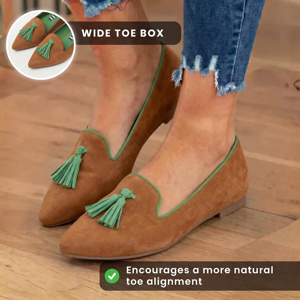 Anmutige orthopädische Sandalen für einen modernen Look