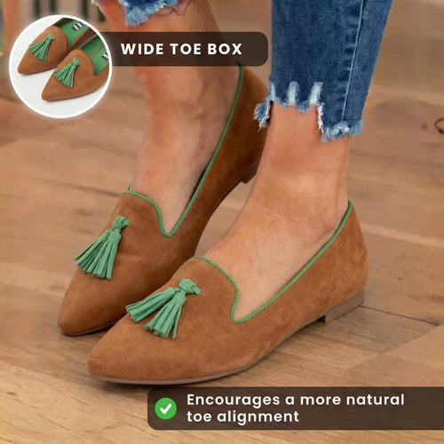 Anmutige orthopädische Sandalen für einen modernen Look