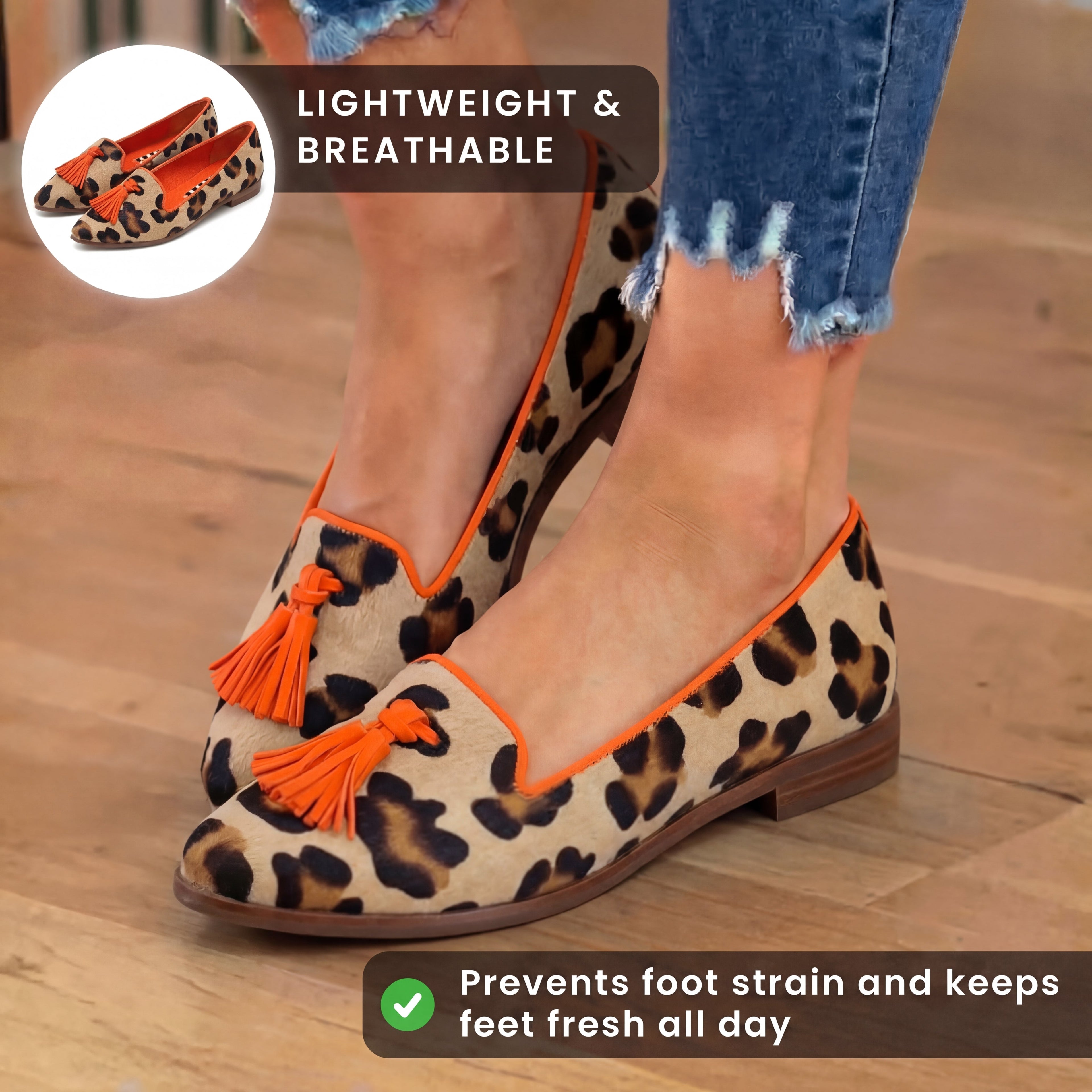 Anmutige orthopädische Sandalen für einen modernen Look