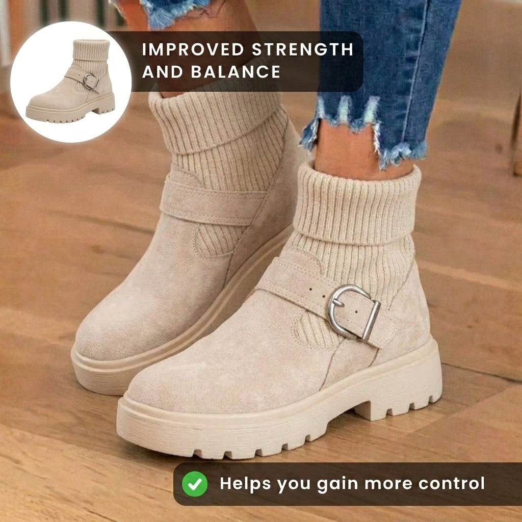 Vintage inspirierte Orthopädische Stiefel