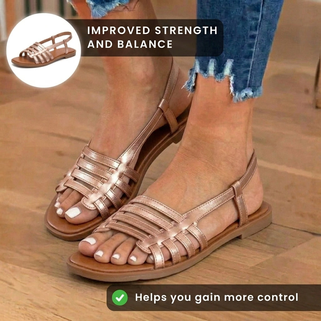 Elegante Orthopädische Sandalen für jeden Schritt