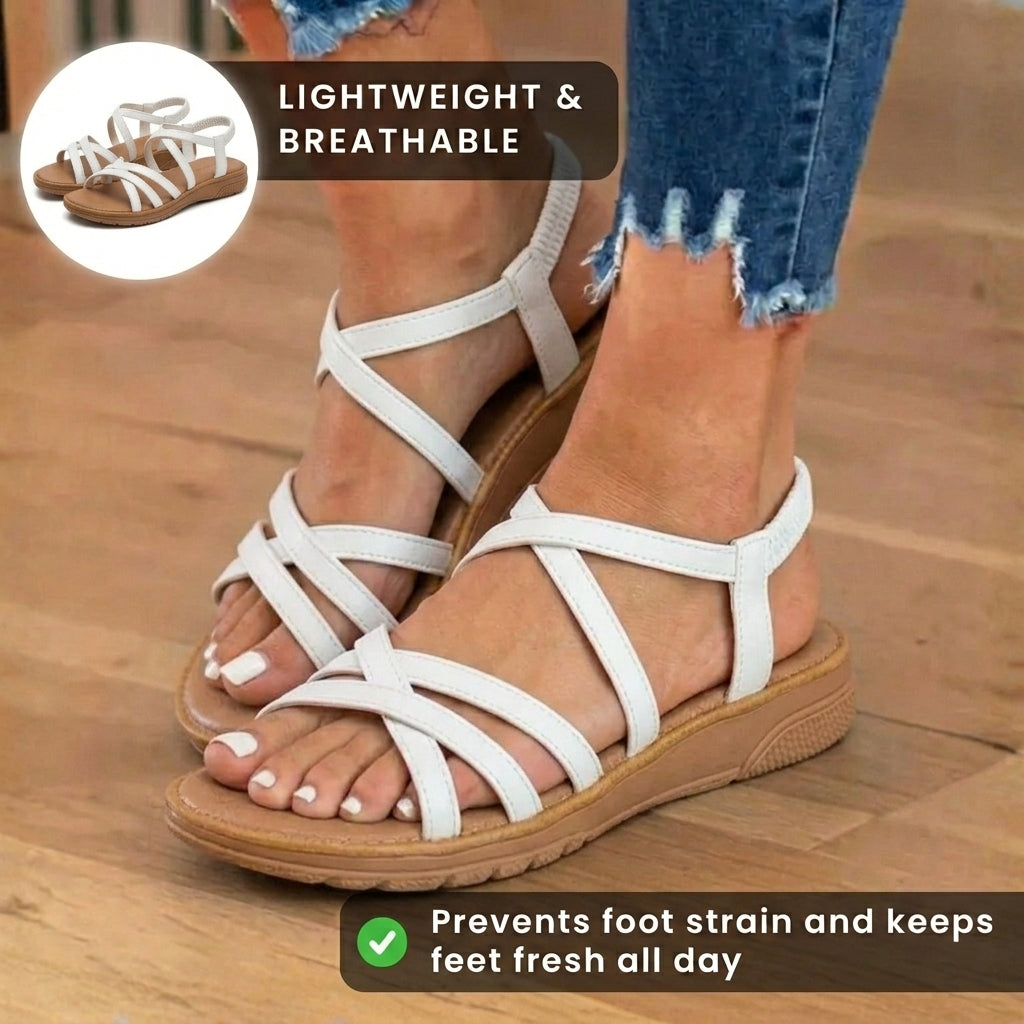 Elegante orthopädische Sandalen für jeden Schritt