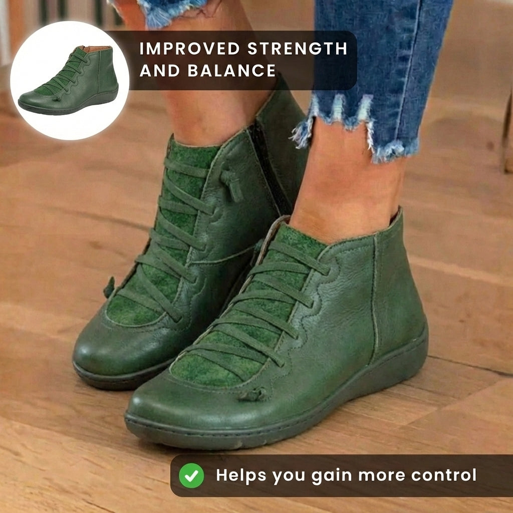 Schicke orthopädische Stiefel mit einzigartigem Design