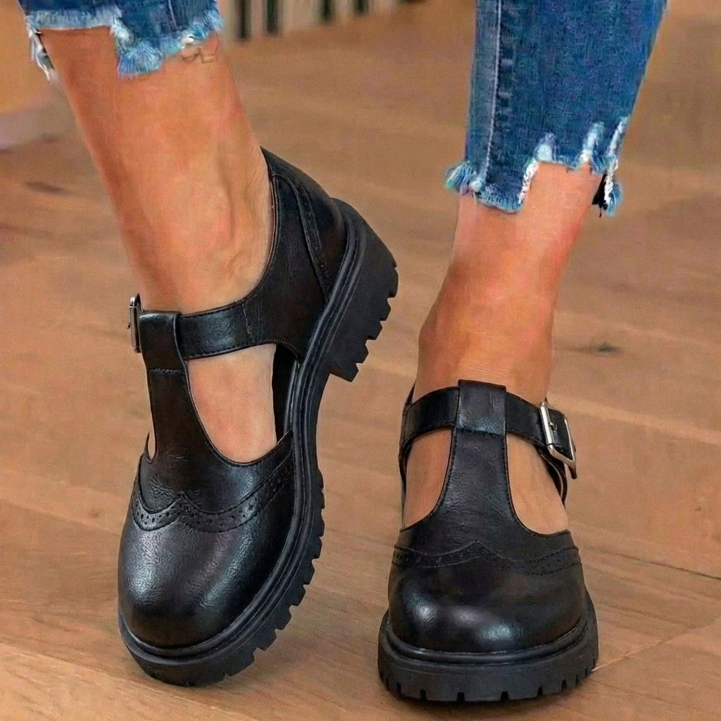 Vintage inspirierte Orthopädische Schuhe