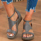 Vintage inspirierte Orthopädische Sandalen