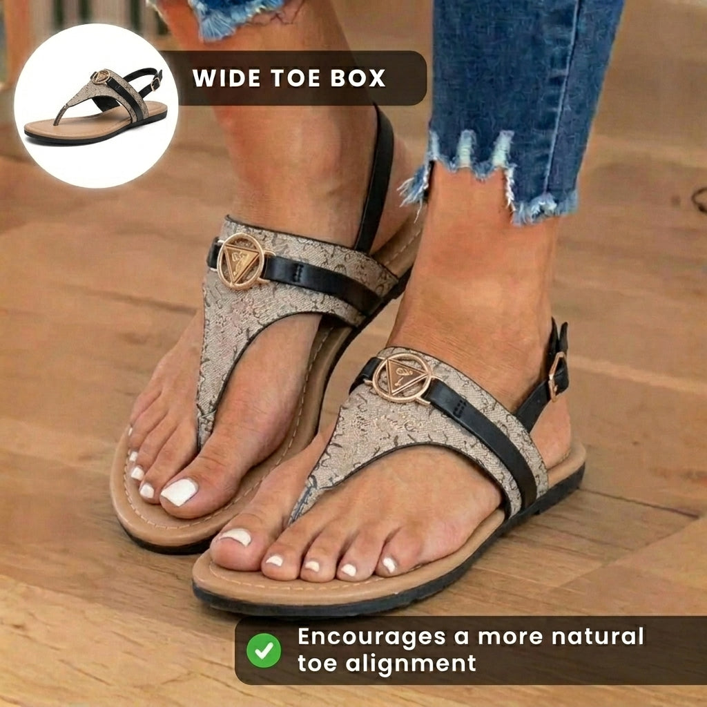 Elegante orthopädische Sandalen für einen modernen Look