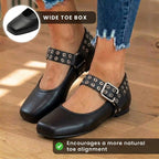 Vintage inspirierte Orthopädische Schuhe