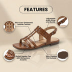 Schicke orthopädische Sandalen mit einzigartigem Design