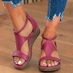 Vintage inspirierte Orthopädische Sandalen
