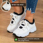 Klassische Orthopädische Sneakers mit zeitlosem Stil