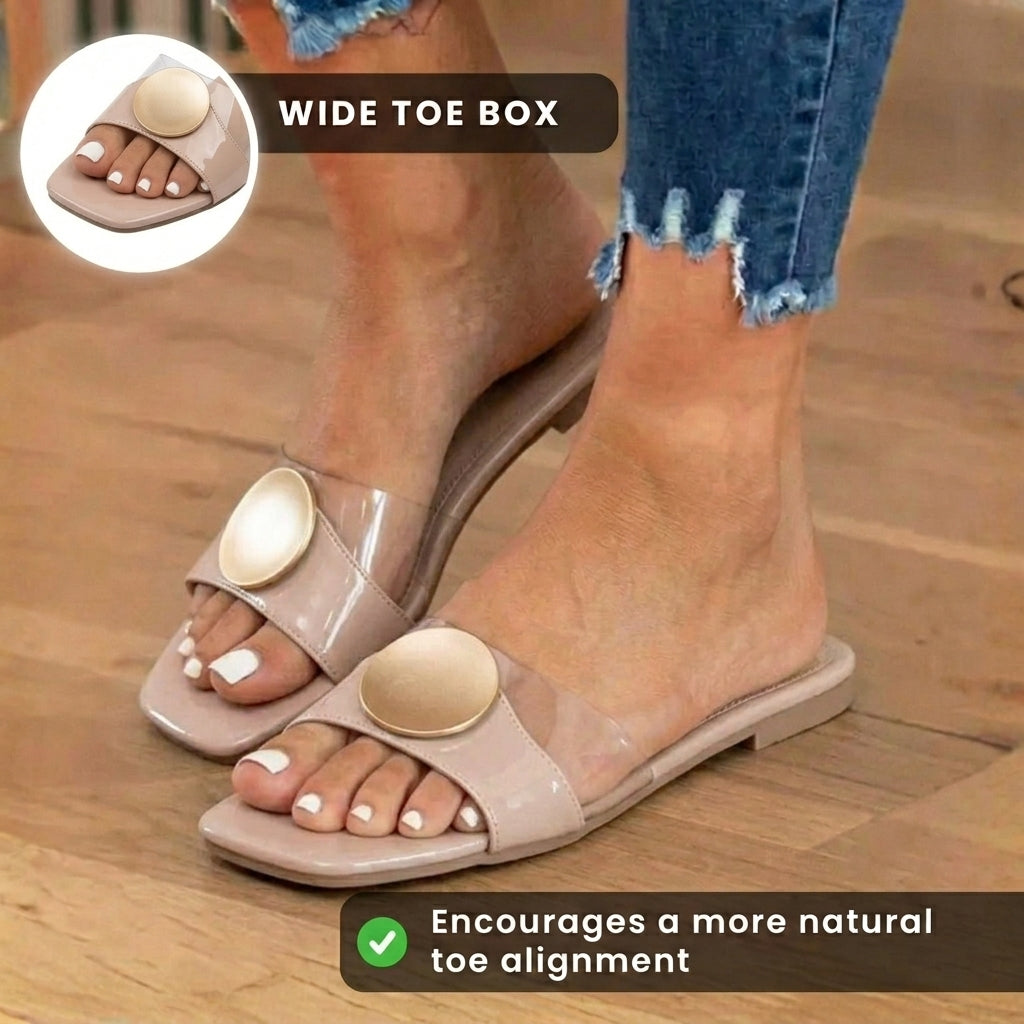 Vintage inspirierte Orthopädische Sandalen