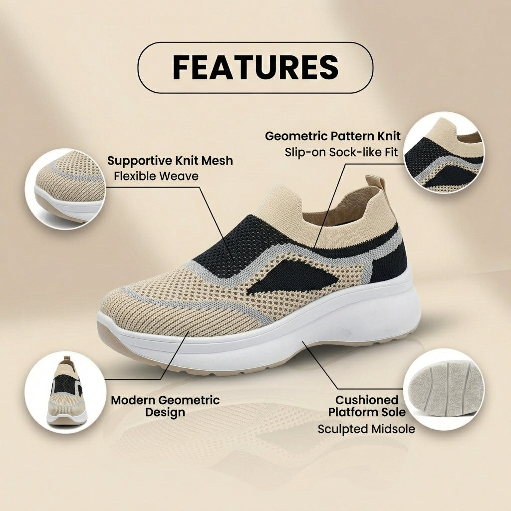 Elegante Orthopädische Sneakers für jeden Schritt