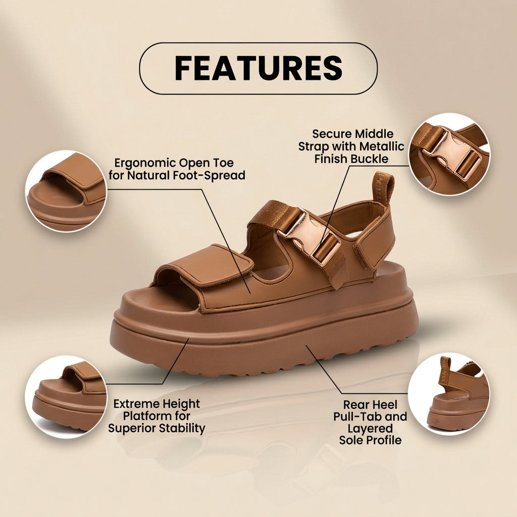 Elegante orthopädische Sandalen für jeden Schritt