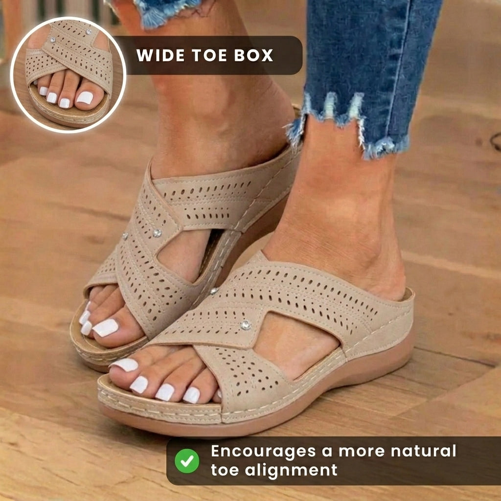 Elegante Orthopädische Sandalen für jeden Schritt