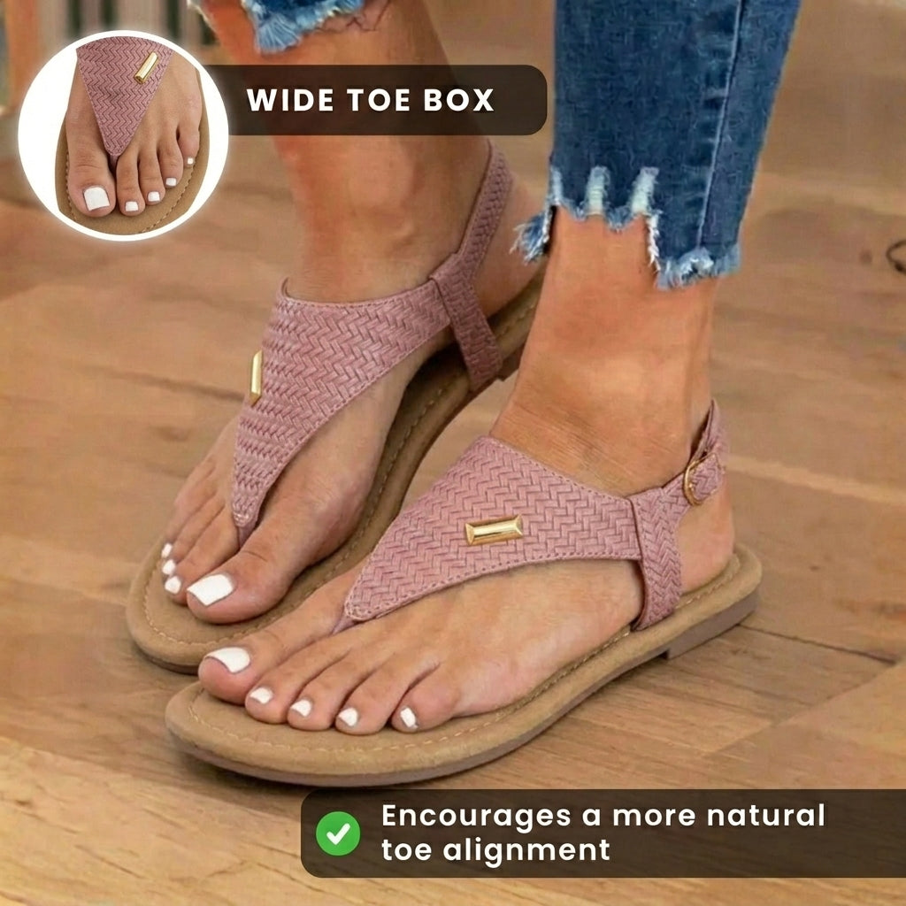 Wunderschön gefertigte orthopädische Sandalen