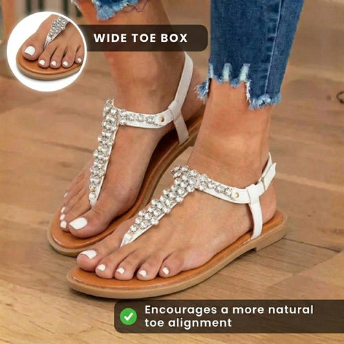 Anmutige orthopädische Sandalen für modernen Look