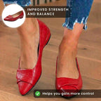 Wunderbar verarbeitete orthopädische Ballerinas