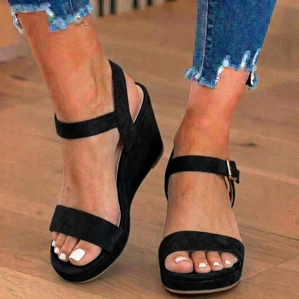 Klassische Orthopädische Sandalen mit zeitlosem Stil