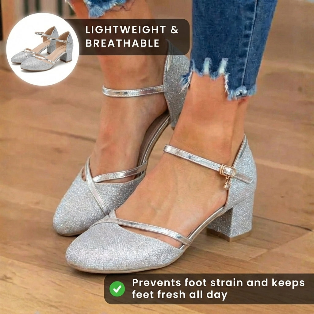 Elegante orthopädische Absätze für jeden Schritt
