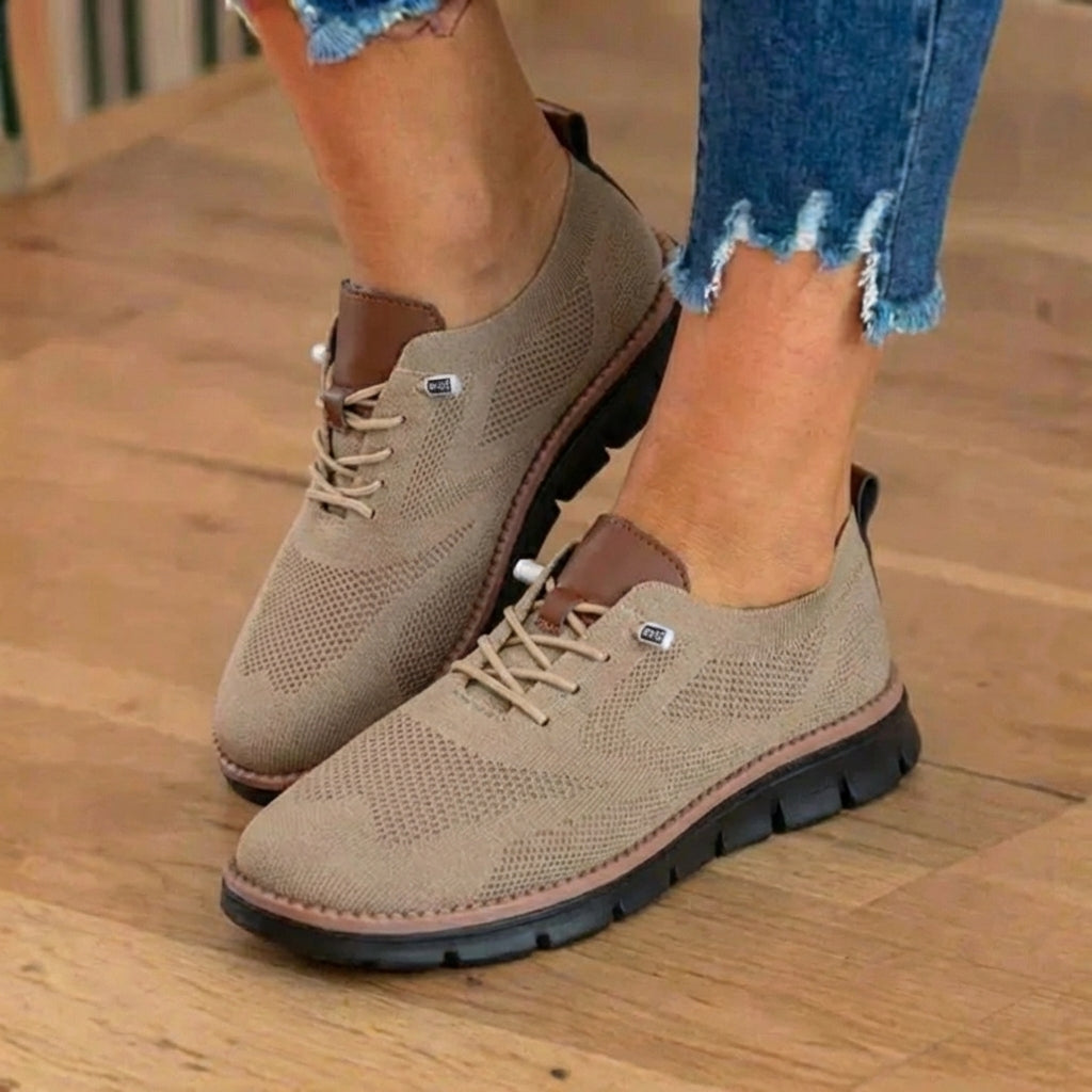 Vintage-inspirierte orthopädische Loafer