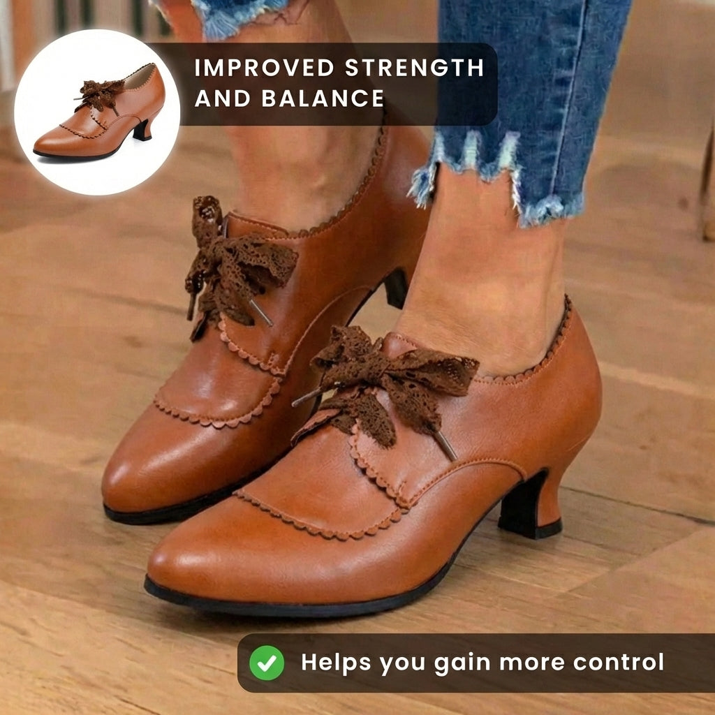 Klassische orthopädische Schuhe mit zeitlosem Stil