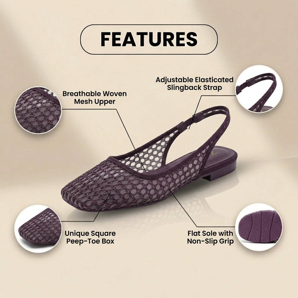 Elegante orthopädische Flats für jeden Schritt