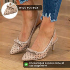 Vintage inspirierte Orthopädische Absatzschuhe