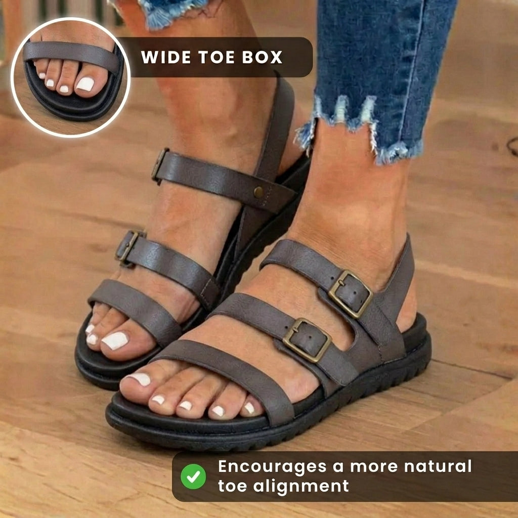Wunderschön gefertigte orthopädische Sandalen