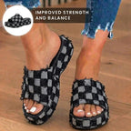 Elegante orthopädische Hausschuhe für modernen Look
